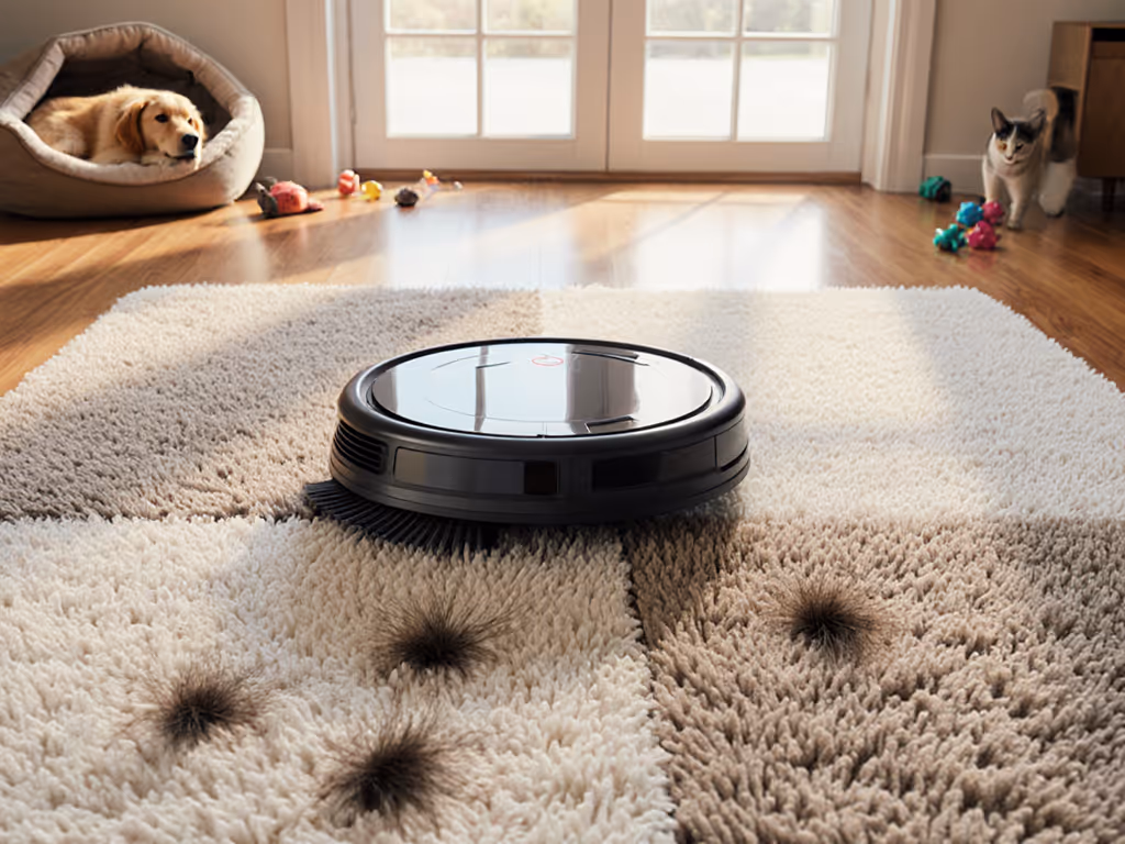 Robot Vacuum Carpet Depth Test: Pet Hair Performance By Pile Height