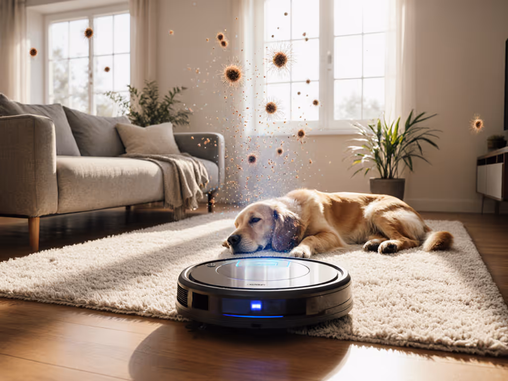 Pet Robot Vacuum Allergen-Targeted Cleaning Proven